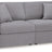 Modmax 2-Piece Sectional (Color: Granite)
