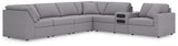 Modmax 7-Piece Sectional (Color: Granite)
