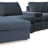 Modmax 5 Piece Sectional with Audio Console (Color: Ink)