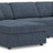 Modmax 3-Piece Sectional with Chaise (Color: Ink, Sectional Orientation: Left Arm Facing)