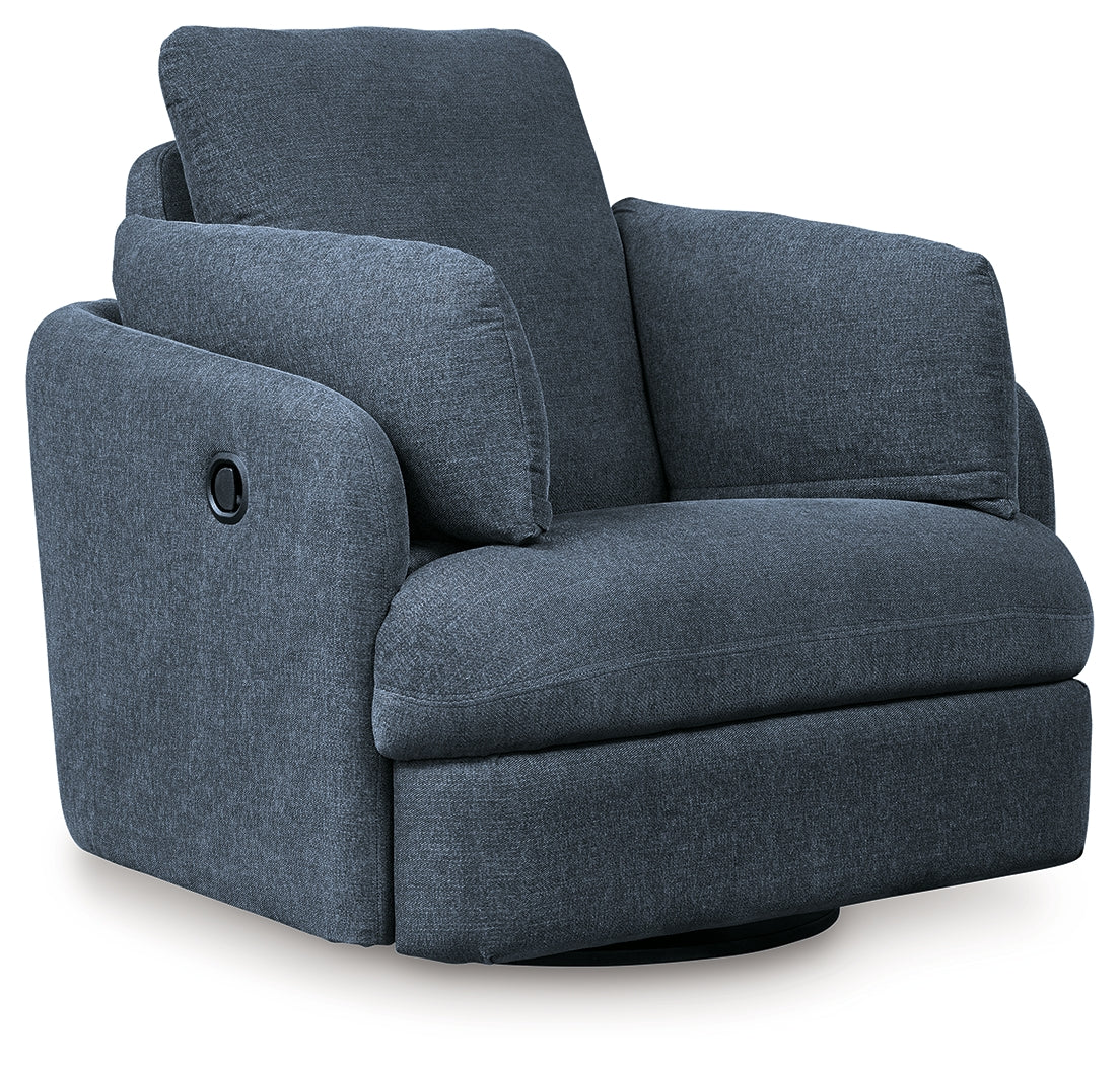 Modmax Swivel Glider Recliner (Color: Ink)