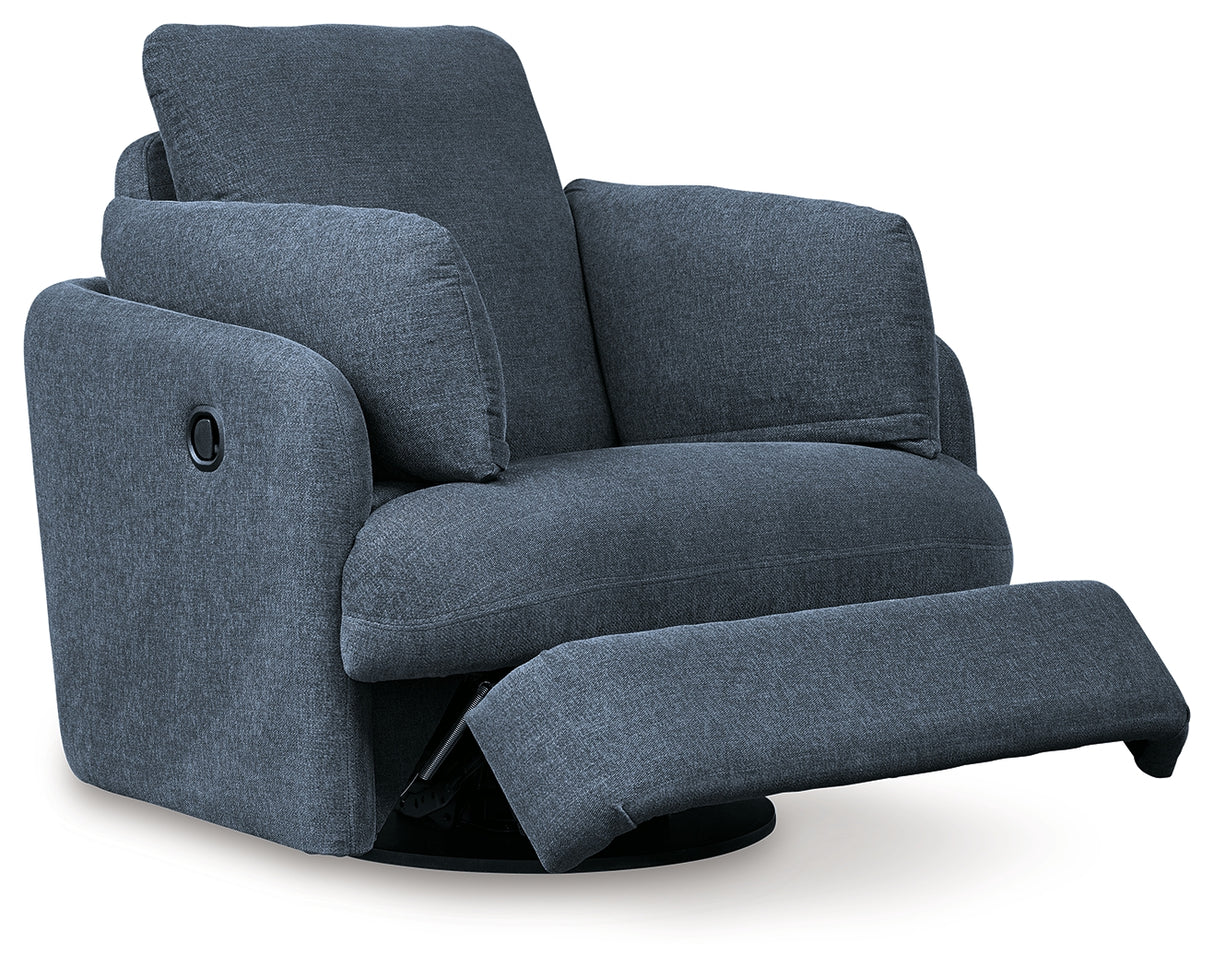 Modmax Swivel Glider Recliner (Color: Ink)