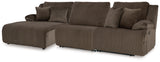 Top Tier 3-Piece Sofa Chaise Sectional (Configuration: 3-Piece (Top Tier Left-Arm Facing Press Back Chaise, Top Tier Armless Recliner, Top Tier Right-Arm Facing Recliner))