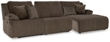 Top Tier 3-Piece Sofa Chaise Sectional (Configuration: 3-Piece (Top Tier Right-Arm Facing Press Back Chaise, Top Tier Armless Recliner, Top Tier Left-Arm Facing Recliner))