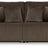 Top Tier 2-Piece Sectional Loveseat (Color: Chocolate)