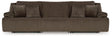 Top Tier 3-Piece Sectional Sofa (Color: Chocolate)