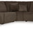 Top Tier 6-Piece Reclining Sectional with Chaise (Color: Chocolate)