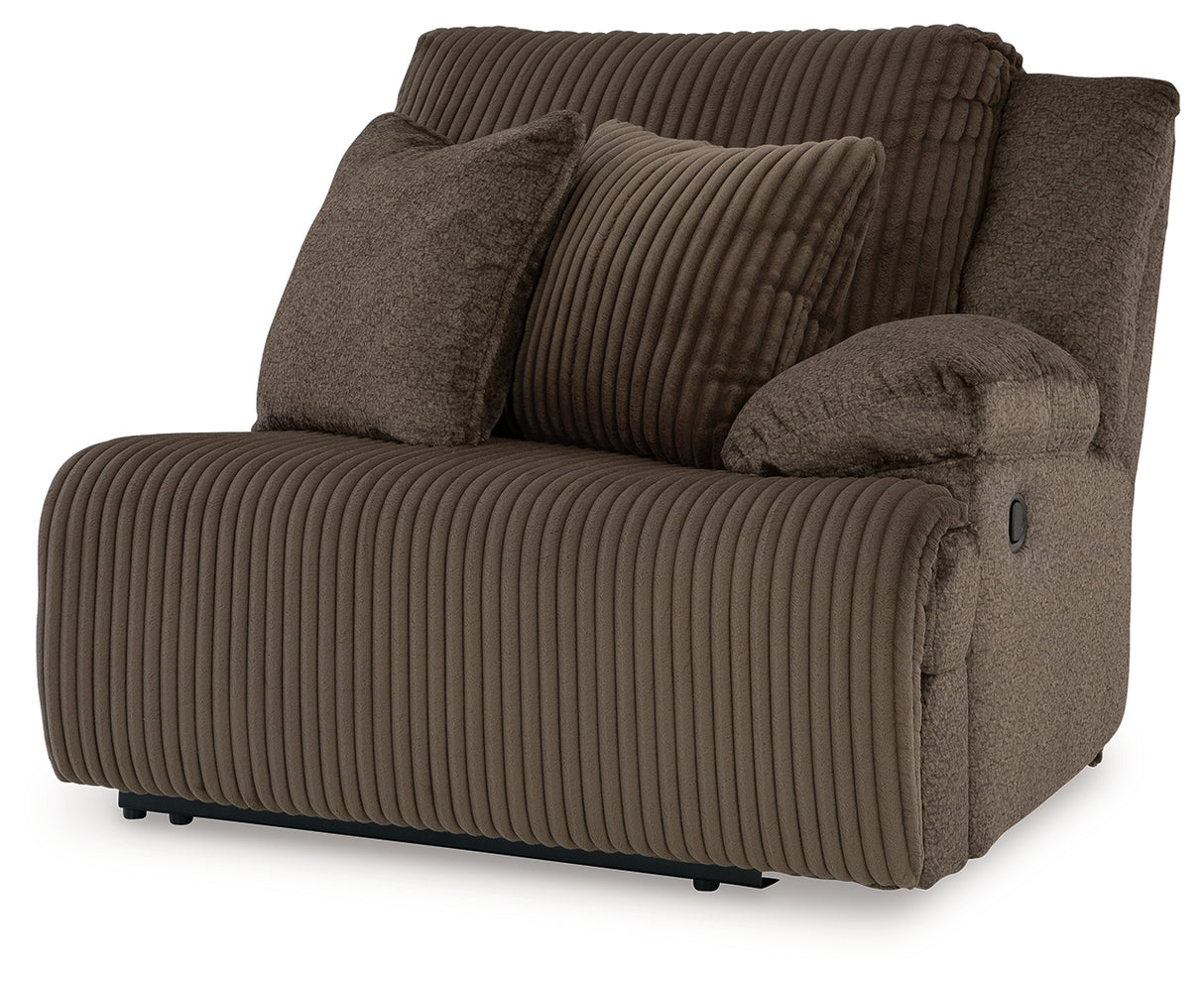 Top Tier 3-Piece Sofa Chaise Sectional (Configuration: 3-Piece (Top Tier Left-Arm Facing Press Back Chaise, Top Tier Armless Recliner, Top Tier Right-Arm Facing Recliner))