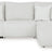 Top Tier 3-Piece Sectional Sofa Chaise (Color: Alloy)