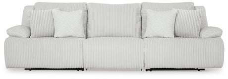 Top Tier 3-Piece Sectional Sofa (Color: Alloy)