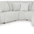Top Tier 6-Piece Reclining Sectional with Chaise (Color: Alloy)