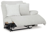 Top Tier 4-Piece Reclining Sectional with Chaise