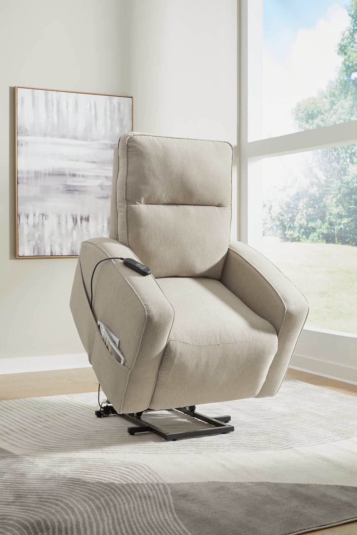 Starganza Power Lift Recliner (Color: Smoke)