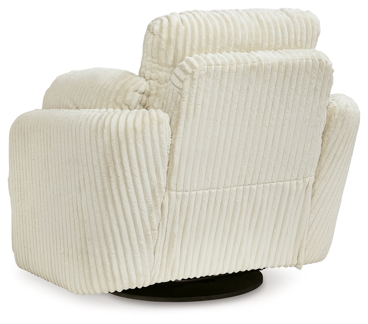Tie-Breaker Swivel Glider Recliner (Color: Ivory)