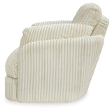 Tie-Breaker Swivel Glider Recliner (Color: Ivory)