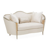 Villa Cherie - Loveseat - Pearl/Caramel