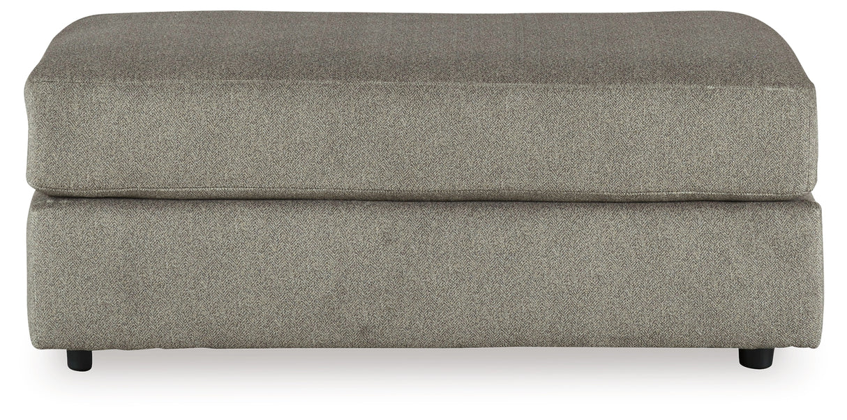 Soletren Oversized Ottoman (Variation Color: Ash)