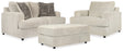 Soletren Loveseat, Oversized Chair and Ottoman