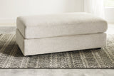 Soletren Oversized Ottoman (Color: Stone)