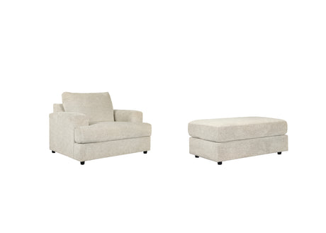 Soletren 2-Piece Chair and Ottoman (Oversized Chair, Oversized Ottoman)
