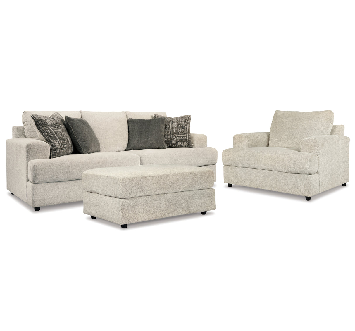 Soletren Sofa, Chair, and Ottoman