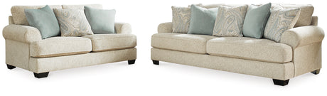 Monaghan 2-Piece Sofa and Loveseat (Sofa, Loveseat)
