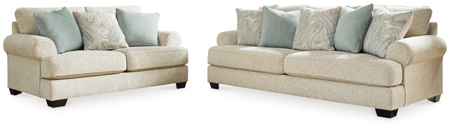 Monaghan 2-Piece Sofa and Loveseat (Sofa, Loveseat)