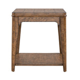 Ashford - Rectangular End Table - Light Brown