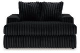 Midnight-Madness 2-Piece Sectional and Oversized Chaise
