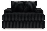 Midnight-Madness 2-Piece Sectional and Oversized Chaise