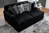 Midnight-Madness Super Chaise (Color: Onyx)