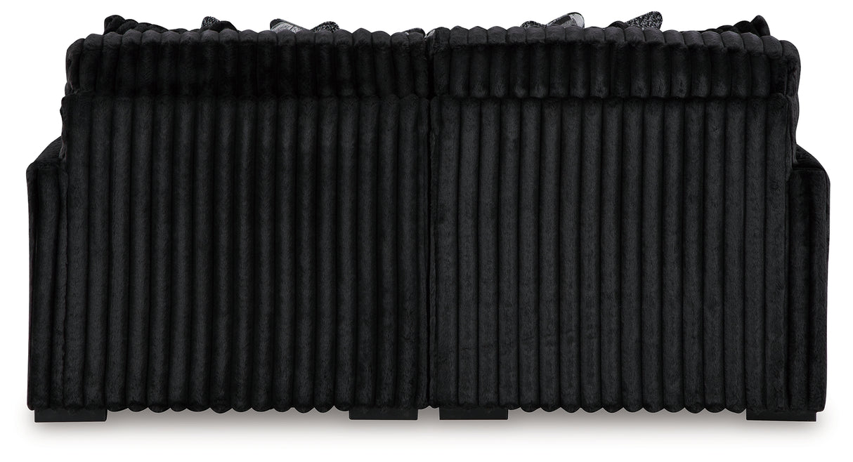 Midnight-Madness Super Chaise (Color: Onyx)