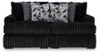 Midnight-Madness Super Chaise (Color: Onyx)