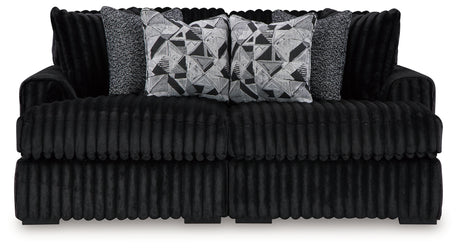 Midnight-Madness Super Chaise (Color: Onyx)