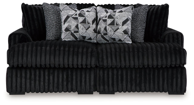 Midnight-Madness Super Chaise (Color: Onyx)