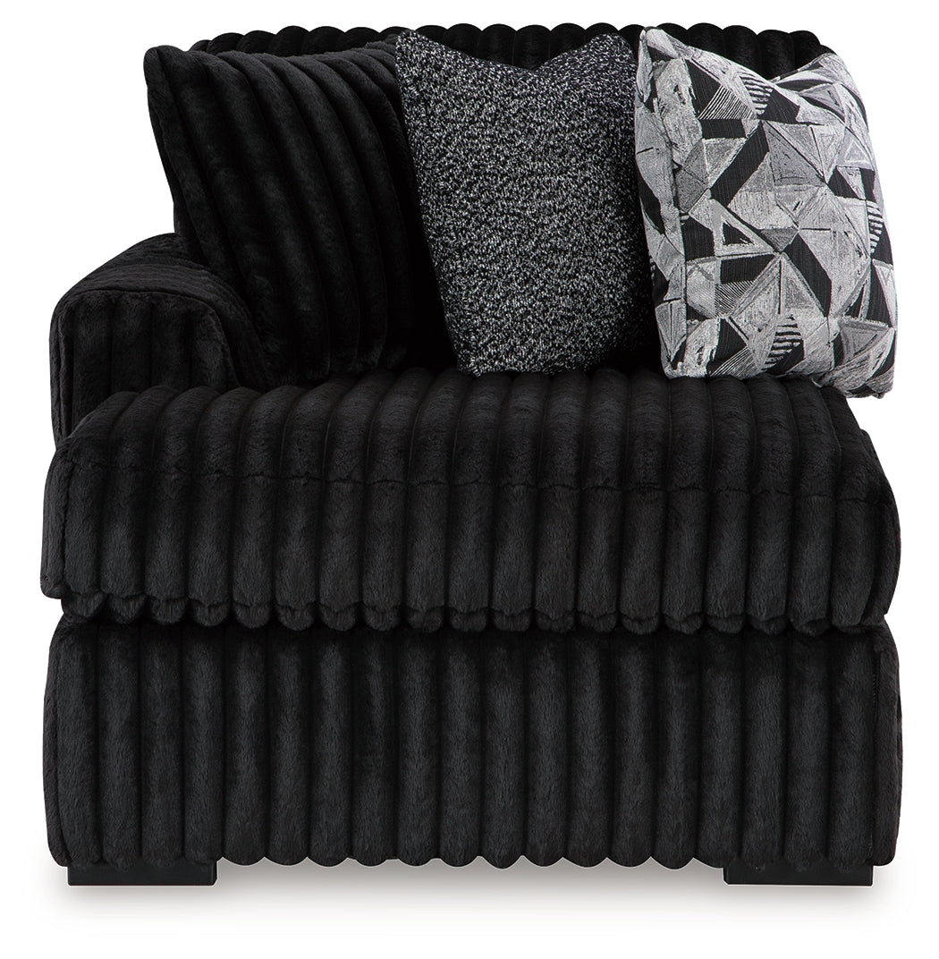 Midnight-Madness Super Chaise and Oversized Chaise