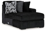 Midnight-Madness Super Chaise and Oversized Chaise