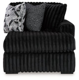 Midnight-Madness 2-Piece Sectional and Oversized Chaise