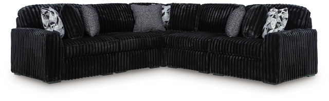 Midnight-Madness 5-Piece Sectional