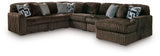 Midnight-Madness 6-Piece Sectional with Chaise