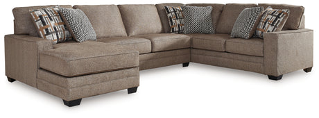 Cannonbrook 3-Piece Sectional with Chaise (Configuration: 3-Piece (Cannonbrook Left-Arm Facing Corner Chaise, Cannonbrook Armless Loveseat, Cannonbrook Right-Arm Facing Sofa))