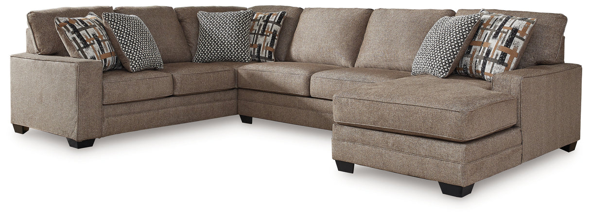 Cannonbrook 3-Piece Sectional with Chaise (Configuration: 3-Piece (Cannonbrook Right-Arm Facing Corner Chaise, Cannonbrook Armless Loveseat, Cannonbrook Left-Arm Facing Sofa))