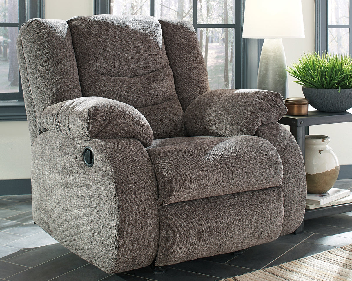 Tulen 3-Piece Sofa, Loveseat and Recliner (Recliner, Reclining Loveseat, Reclining Sofa)