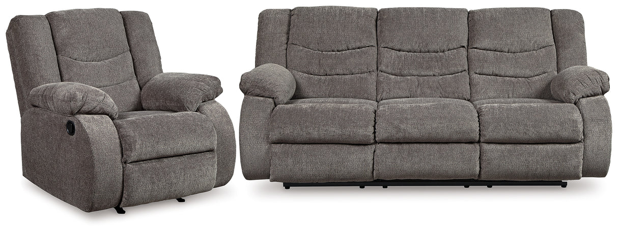 Tulen Reclining Sofa and Recliner