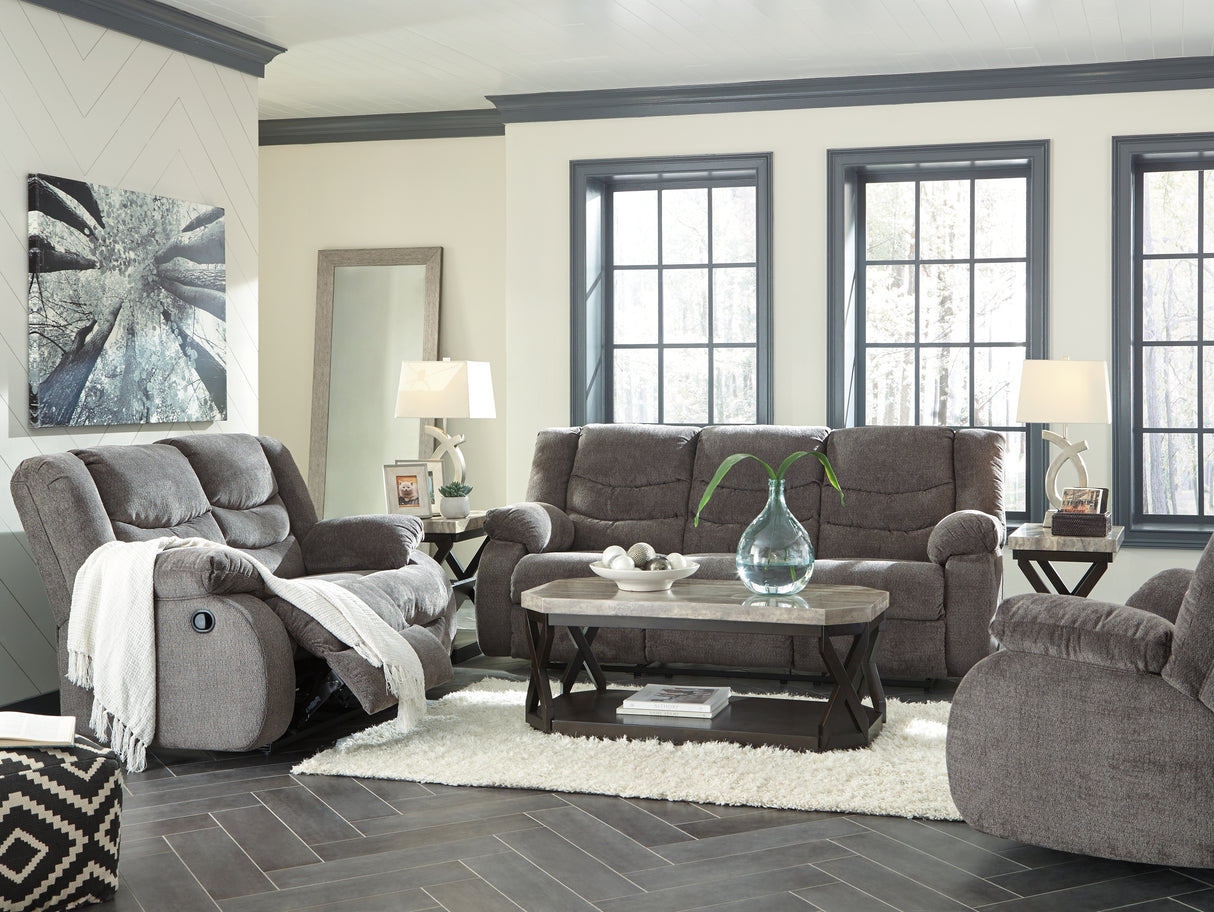 Tulen 3-Piece Sofa, Loveseat and Recliner (Recliner, Reclining Loveseat, Reclining Sofa)