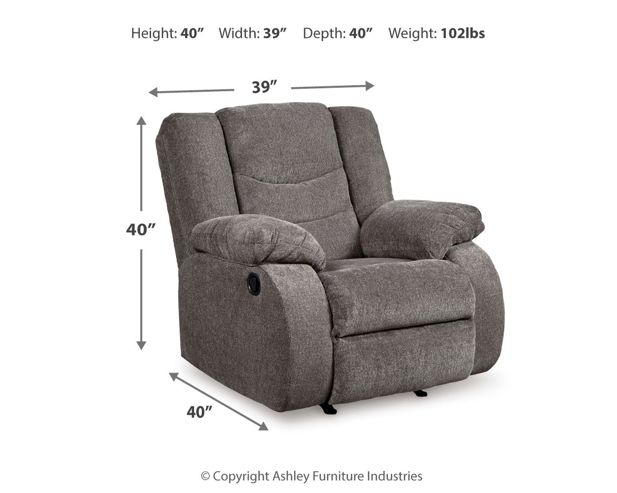 Tulen Recliner (Color: Gray)