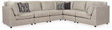 Kellway 5-Piece Sectional (Configuration: 6-Piece (Kellway Armless Chair, Kellway Armless Chair, Kellway Armless Chair, Kellway Wedge, Kellway Wedge, Kellway Wedge))