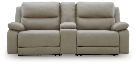 Narwhal Place Power Reclining Sectional (Configuration: 3-Piece (Console with Storage, Left-Arm Facing Power Recliner, Right-Arm Facing Power Recliner))