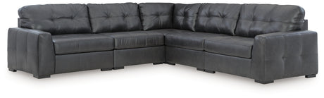 Brindley Pier 4-Piece Sectional (Configuration: 5-Piece (Brindley Pier Armless Chair, Brindley Pier Armless Chair, Brindley Pier Left-Arm Facing Corner Chair, Brindley Pier Right-Arm Facing Corner Chair, Brindley Pier Wedge))