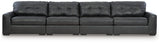 Brindley Pier 4-Piece Sectional (Configuration: 4-Piece (Brindley Pier Armless Chair, Brindley Pier Armless Chair, Brindley Pier Left-Arm Facing Corner Chair, Brindley Pier Right-Arm Facing Corner Chair))